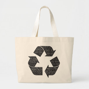 Tela Gigante El bolso del arte de la palabra nos recuerda