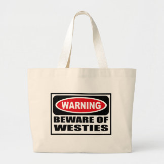 Tela Gigante El cuidado SE GUARDA de bolso de WESTIES