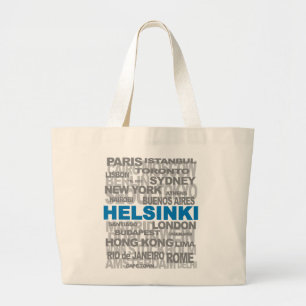 Tela Gigante La HELSINKI y el otro bolso de las ciudades