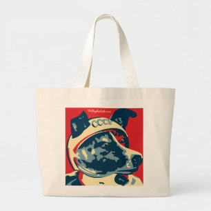 Tela Gigante Laika el perro del espacio - Laika: Bolso de OHP