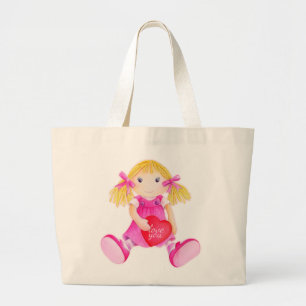 Tela Gigante Los niños pican el bolso caprichoso de la