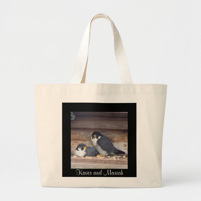 Tela Gigante Mariah y bolso o tote de Kaver (Frente)