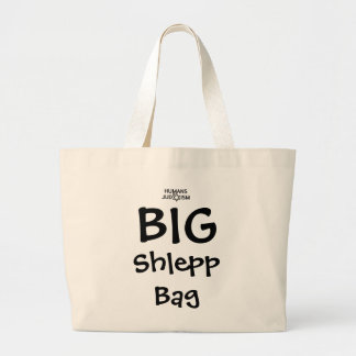 Tela Gigante Tote: Bolso GRANDE de Shlepp de los seres humanos