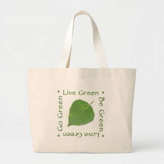 Tela Gigante Va el bolso de compras reutilizable verde - negro