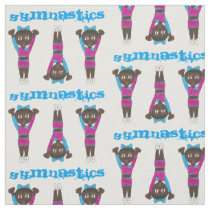 Tela Gimnasia Acro Acrobacia Tumbling Chica Gymnast