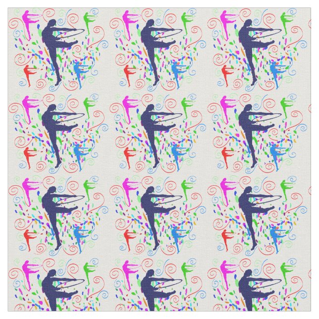 Tela Gimnasia artística (De cerca)