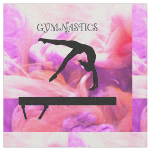 Tela Gimnasia Balance Beam Pastel
