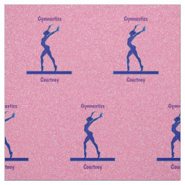 Tela Gimnasia de espuma rosa tejido de haz