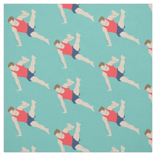 Tela Gimnasta masculino (Retal)