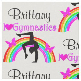 Tela GIMNASTICA DE bonito PURPLE RAINBOW FABRIC