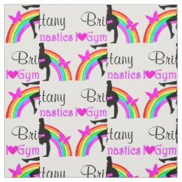 Tela GIMNASTICA DE bonito PURPLE RAINBOW FABRIC