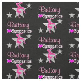 TELA GIMNASTICA DE PERSONALIZADO ROSA Y NEGRO INSPIRANT