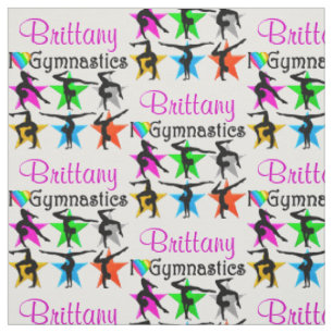 Tela GIMNASTICA PERSONALIZADA POR bonito MULTI STAR FAB