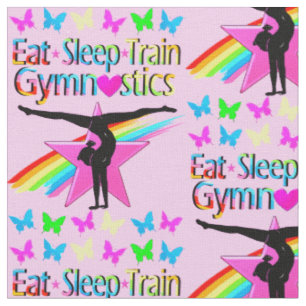 TELA GIMNASTICS GIMNASTICS DE TREN DE DORMIR DE COMIDA