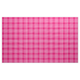 Tela Gingham Check Tejido rosa y blanco