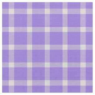 Tela Gingham Cuadros Morado Pálido Oscuro