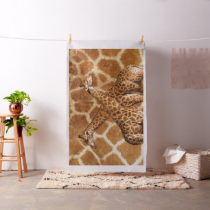 Tela Giraffe 1A Opciones de imagen Personalizado Fabric