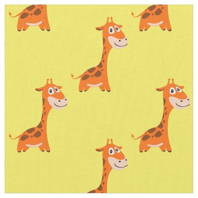 Tela Giraffe personalizada (De cerca)