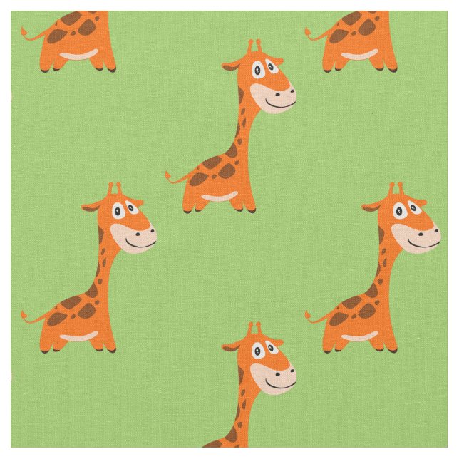 Tela Giraffe personalizada (De cerca)