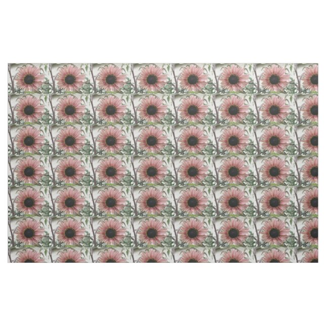 Tela Girasol rosa pálido ("Cuarto gordo" (fat quarter))