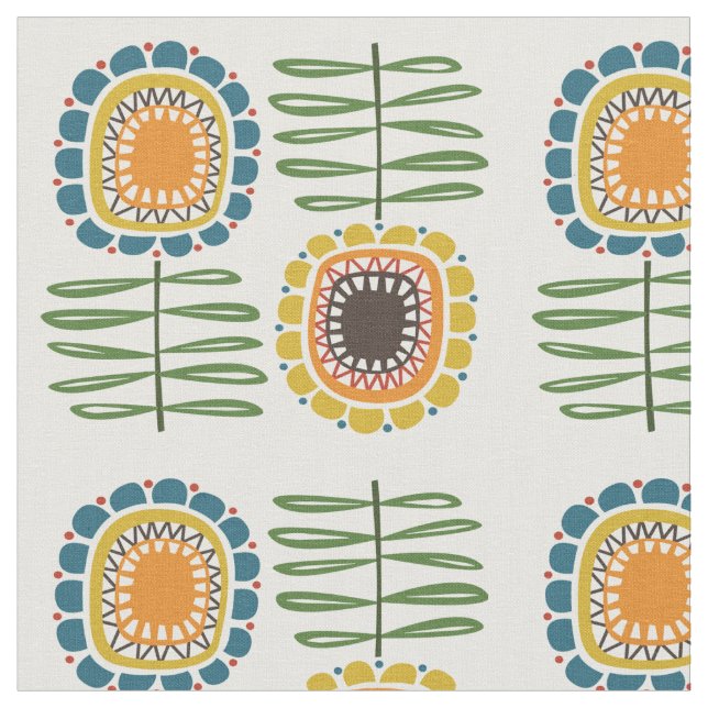 Tela Girasoles del MCM (De cerca)