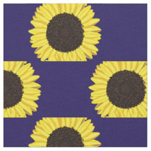 Tela Girasoles Flores Florales Lindos Niños Bebe
