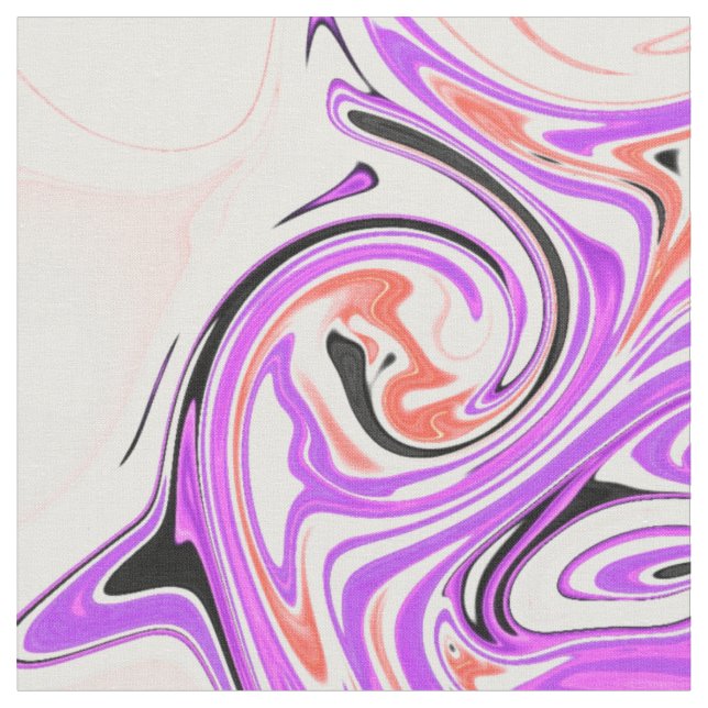 Tela Giros abstractos (De cerca)