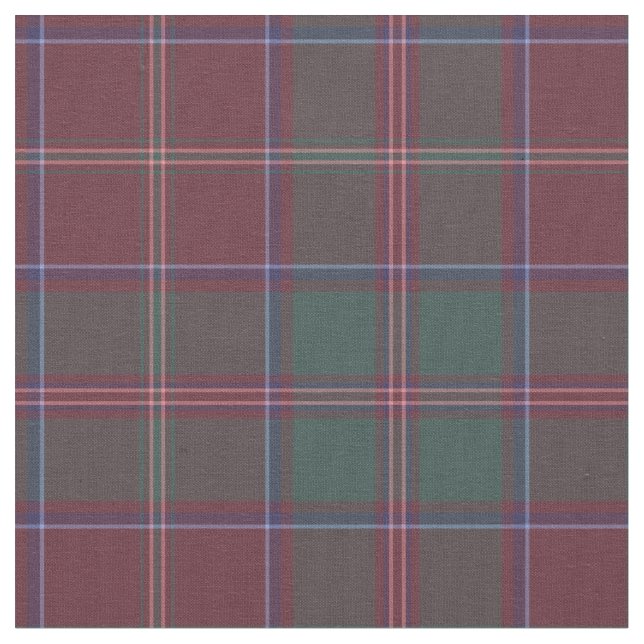 Tela Glen Coe District Tartan (De cerca)