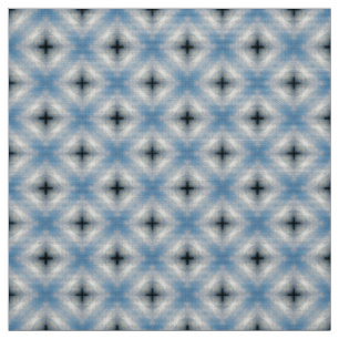 Tela Glitch2 Azul cielo verde azulado tejido de mosaico