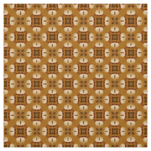 Tela Glitch2 Brown Petal Fabric (Retal)