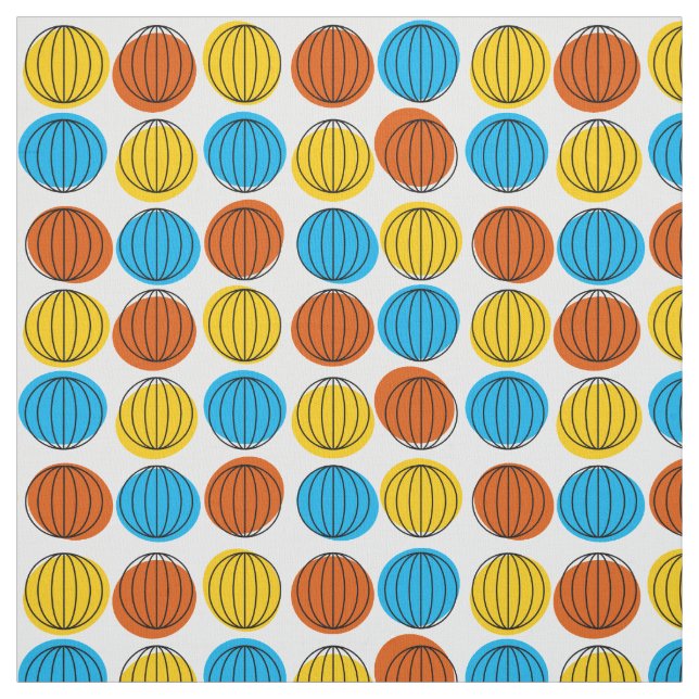 Tela Globe Multi pequeño (Retal)