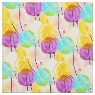 Tela Globos de acuarela pastel