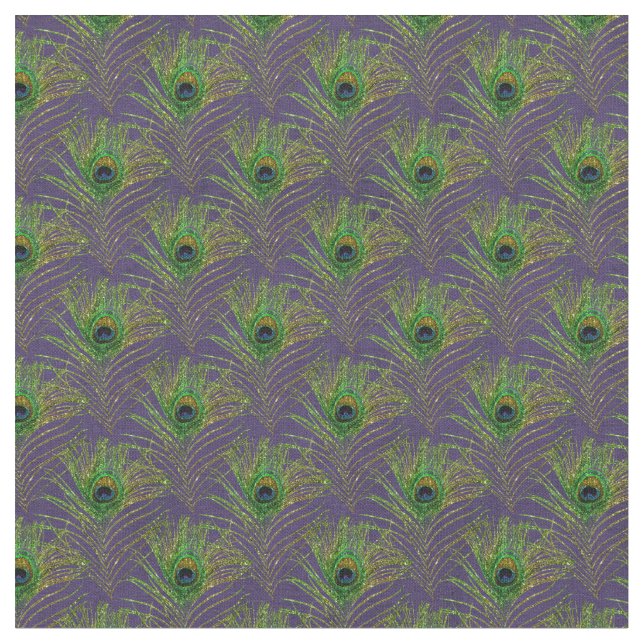 Tela Gloria del pavo real (De cerca)