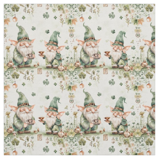 Tela Gnome Barista St. Patrick Green Café (Retal)