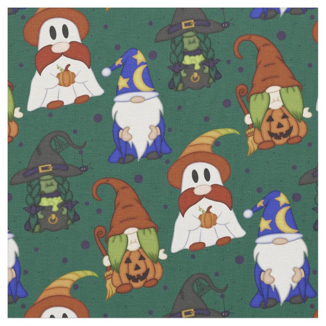 Tela Gnome-o-Ween (Pequeño) (De cerca)
