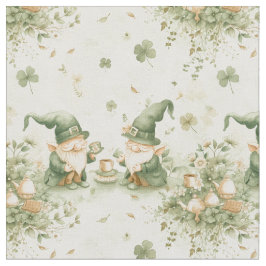 Tela Gnome St. Patrick Patrón de Fiesta de café irlandé