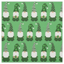 Tela Gnomes de Día de San Patricio Verde