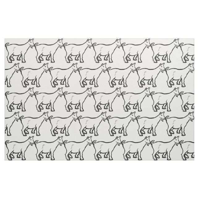 Tela Goat Animal Thunder_Cove ("Cuarto gordo" (fat quarter))