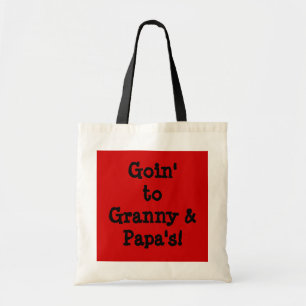Tela ¡Goin al bolso de la abuelita!