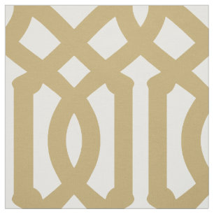 Tela Gold Trellis a gran escala