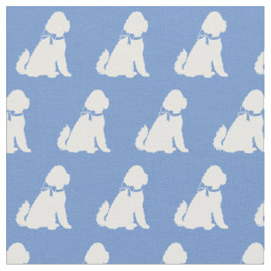 Tela Golden Doodle Dog Silhouette Mascota Aussie Light 