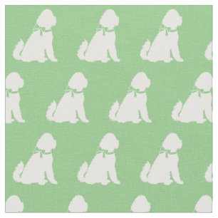 Tela Golden Doodle Dog Silhouette Mascota Aussie Sage G