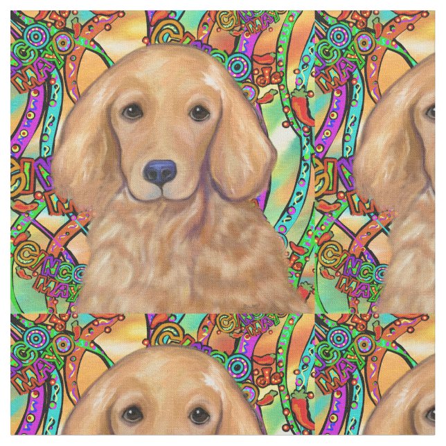 Tela Golden Retriever (De cerca)