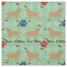Tela Golden Retriever - Personaliza