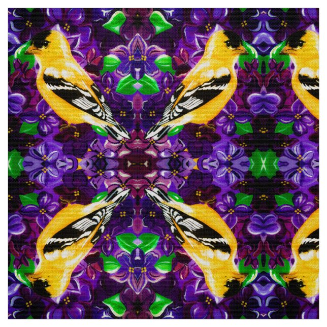 Tela Goldfinch feliz (Retal)