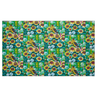 Tela Goldfinch in Garden Bubbles