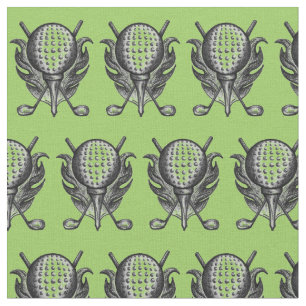 Tela Golf Course Ball Clubs Tee Golfer Green Golfing