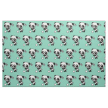 Golf Panda Fabric