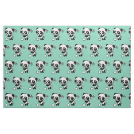 Tela Golf Panda Fabric