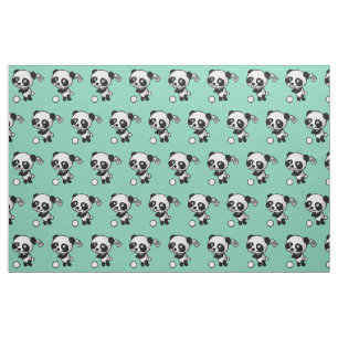 Tela Golf Panda Fabric